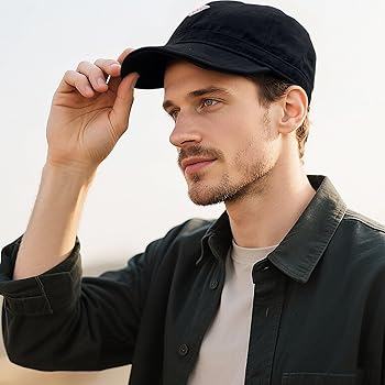 Croogo Short Bill Baseball Cap Cooling Short Bill Cadet Cap